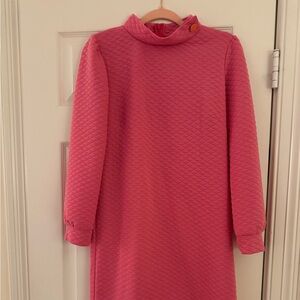 Sailor Sailor Quilted Pink Long Sleeve Jackie Dress, size XS